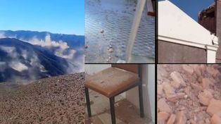 Impactantes imágenes del sismo de 5,9 grados en La Rioja: registran daños estructurales menores