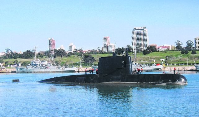 El submarino en 2014 cuando finalizó su reparación de media vida.