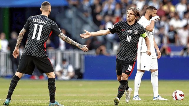 Francia cayó ante Croacia en la Liga de las Naciones