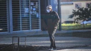 El sábado comenzó con 0° de sensación térmica 