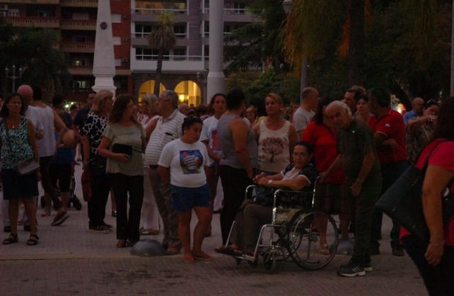 Marcha en reclamo de seguridad