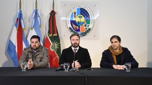 El intendente de Concordia