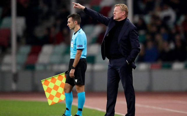 Ronald Koeman reconoci&oacute; que es el momento de dirigir al Barcelona.&nbsp;