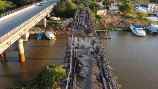 La estructura deteriorada del Puente Palito, un emblema de la historia de Alto Verde.