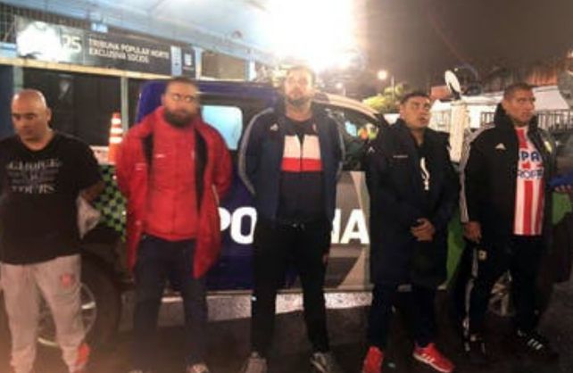 Detuvieron a barras de Unión en el ingreso al Cilindro de Avellaneda