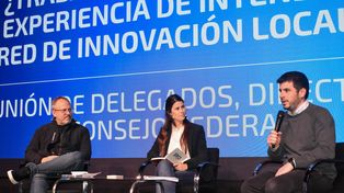 Leonel Chiarella, intendente de Venado Tuerto, compartió su experiencia de gestión en la Rural de Palermo.