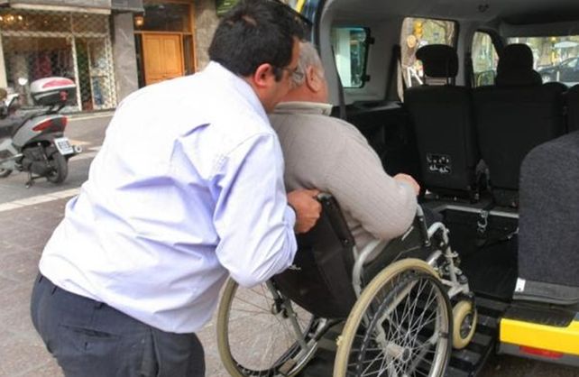 Transporte especializado de personas con discapacidad.