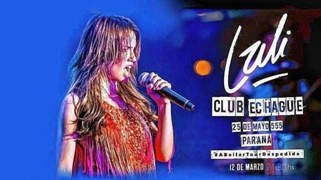 Lali Espósito y su antecedente en la ciudad de Paraná en 2016.
