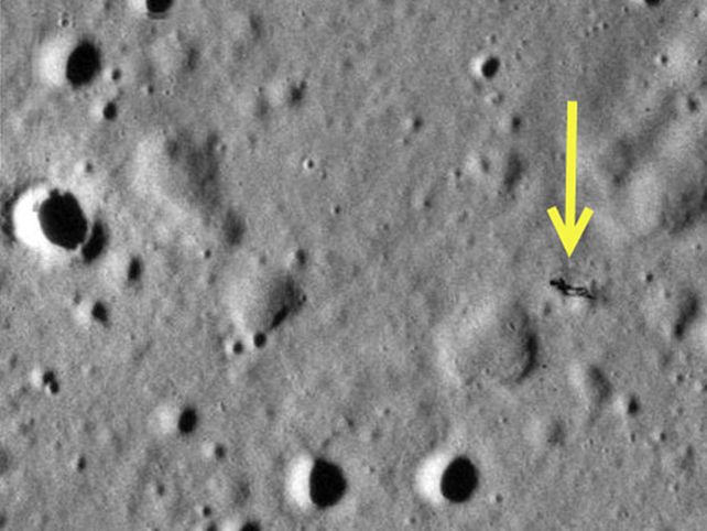 Resolvieron el misterio de la sombra de un hombre en la luna