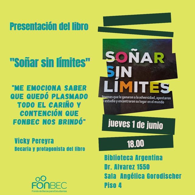 Un libro con historias de  jóvenes que vencieron a la adversidad