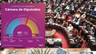 Diputados: Unión por la Patria mantiene la primera minoría