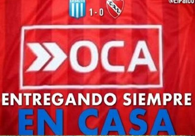 Los afiches de Racing a Independiente tras el clásico de Avellaneda