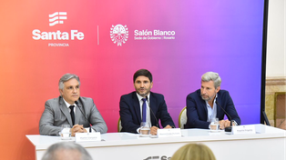 Pullaro recibió a sus pares de Córdoba y Entre Ríos en Rosario