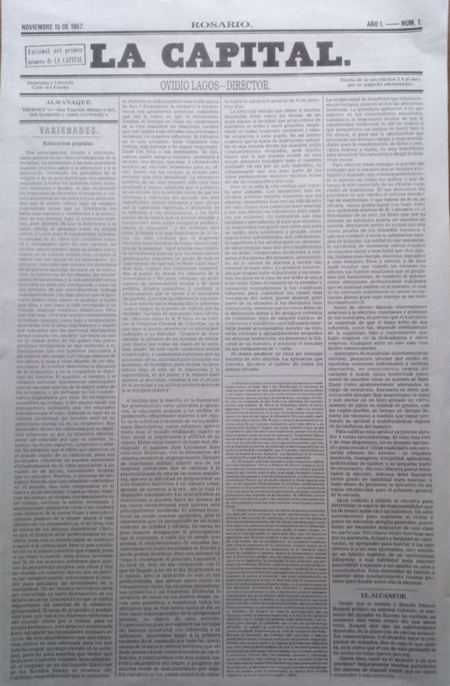 La Capital celebra 155 años de periodismo por y para Rosario y la región