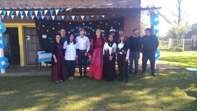 Escuelas rurales compartieron los festejos del 25 de Mayo