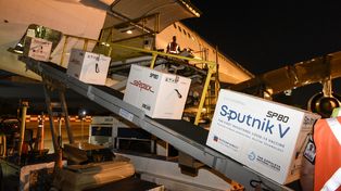 Llegó a Ezeiza el segundo vuelo con más de 730 mil dosis de la vacuna Sputnik V