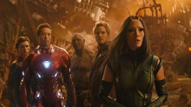 Mantis y Star Lord