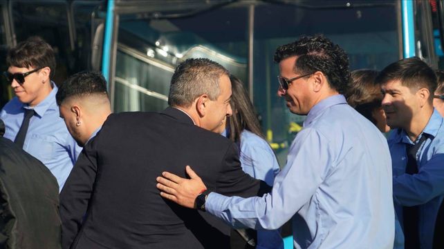 El funcionario celebró el incremento en la cantidad de usuarios de colectivos.