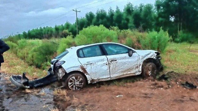 El accidente en la Autovía Artigas dejó personas lesionadas.