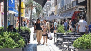 La Peatonal San Martín.
