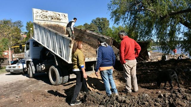 Realizan trabajos preventivos en la zona de Puerto Sánchez