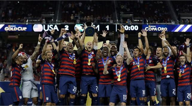 Estados Unidos obtuvo la Copa de Oro 2017