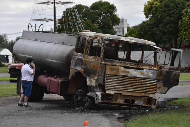 Imputaron por homicidio simple al camionero que mató a un manifestante en un piquete en San Lorenzo