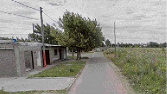 El lugar donde ocurrió la entradera el 28 de abril y por la cual ahora fue condenado Ibáñez.