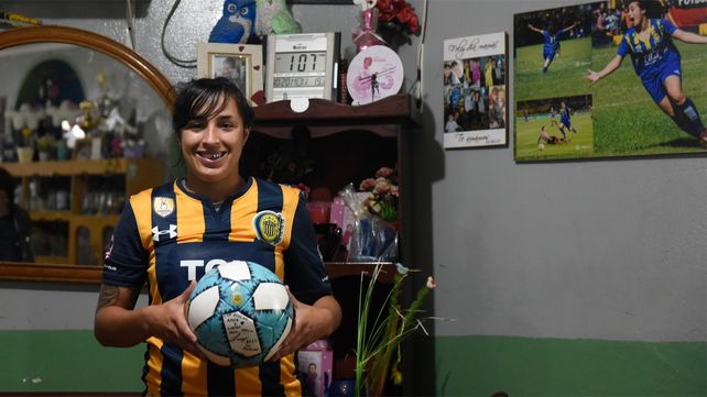 Erica Lonigro, la gran goleadora de las chicas de Central