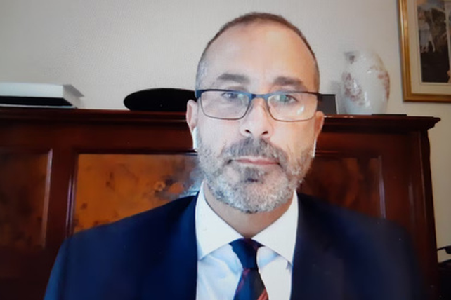 El juez Jorge Gorini, presidente del TOF 2.   