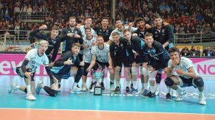 Argentina derrotó a Cuba en un partidazo jugado en la ciudad misionera de Montecarlo.