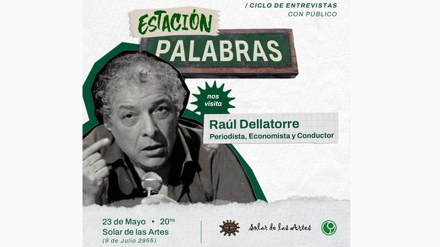 Raúl Dellatorre en el Solar de las Artes