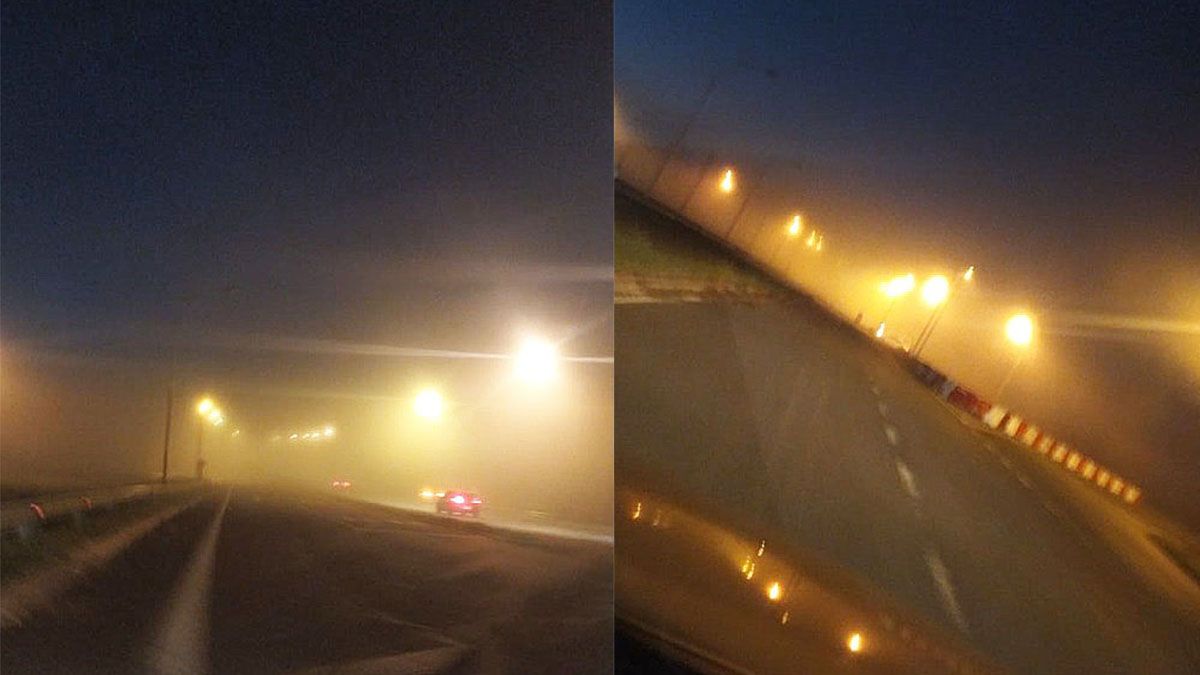 Niebla: piden circular con precaución por calles y rutas