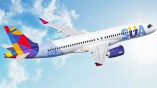 Autorizan a una aerolínea a operar vuelos directos entre Rosario y Montevideo