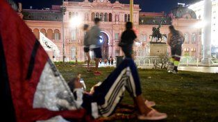 Continúa el acampe de la Tupac Amaru en Plaza de Mayo en reclamo de un indulto para Milagro Sala