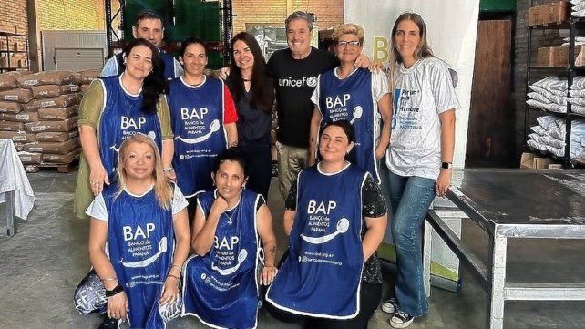 Navidad compartida es el nombre de la campaña que impulsa el Banco de Alimentos de Paraná.