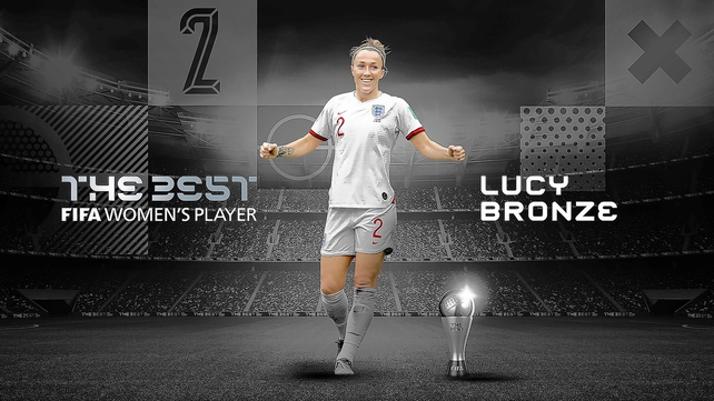 Lucy Bronze ganó el premio a la mejor jugadora de la FIFA