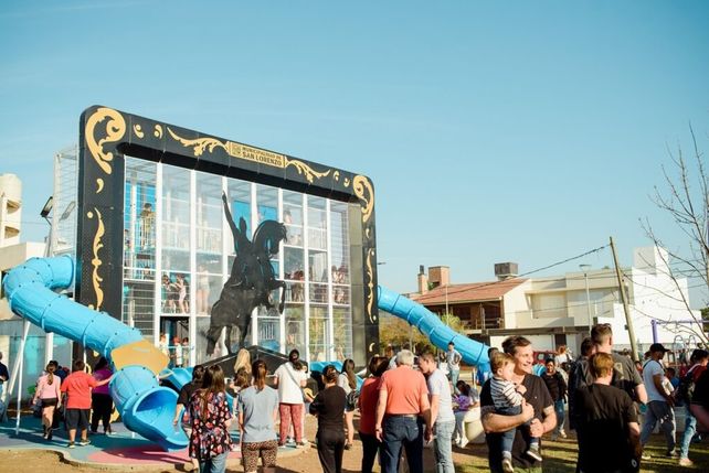 La inauguración del nuevo espacio en San Lorenzo fue una fiesta.&nbsp;