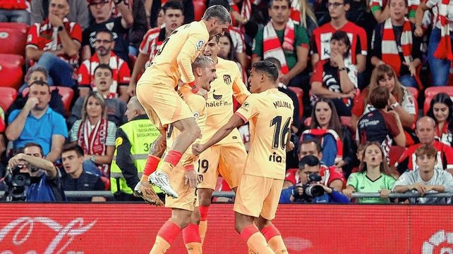 De Paul volvió a ser titular luego un mes sin jugar