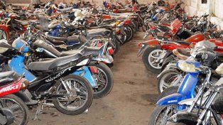 Las motos abandonadas en dependencias de la Municipalidad de Paraná podrán ser afectadas al Estado entrerriano