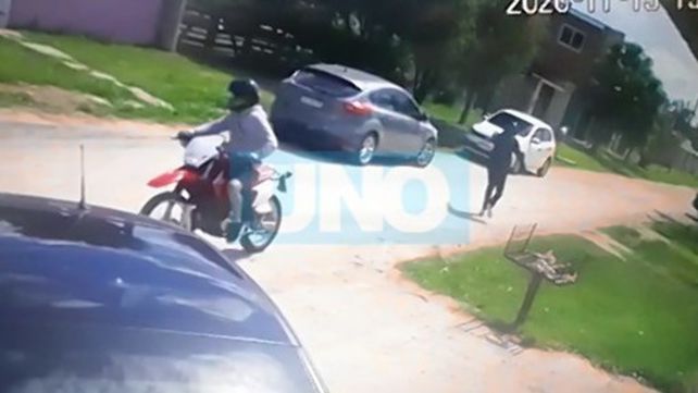 Se conoció el video del triple crimen del domingo en Paraná