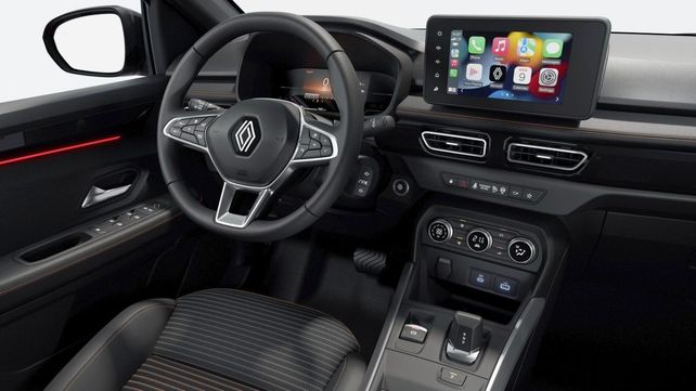 El interior del Renault Kardian es muy atractivo y realmente cómodo.