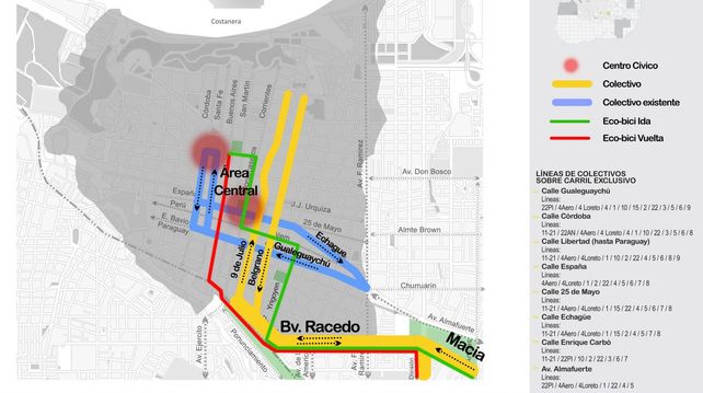 Ciclistas esperan por la futura EcoBici en Paraná
