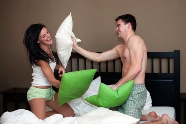 Convivencia en pareja feliz