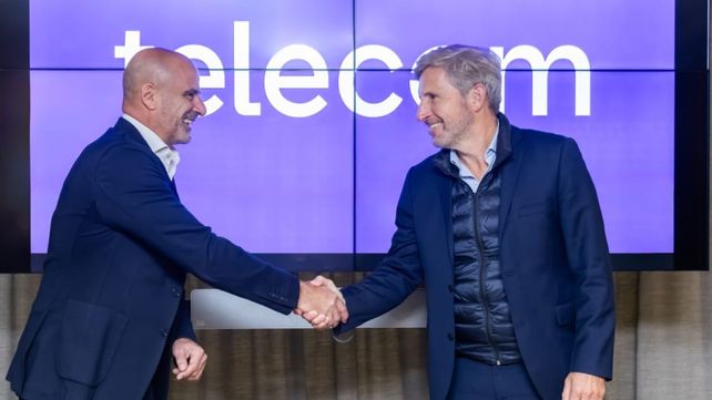 El gobernador de Entre Ríos Rogelio Frigerio y el CEO de&nbsp; Telecom Argentina