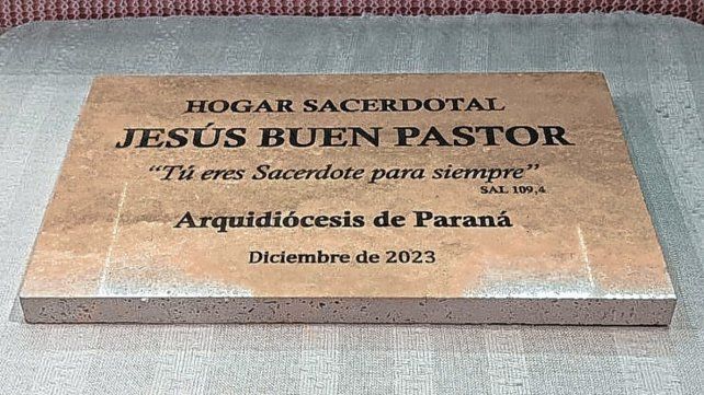 Paraná: comienza la construcción del Hogar Sacerdotal