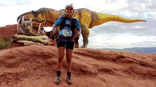 Betina Bonnin  festejó en los 60K