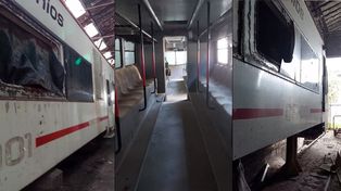 Reclaman por los trenes que están en Paraná fuera de servicio