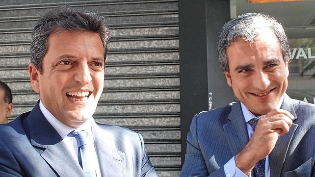 Sergio Massa y Oscar Cachi Martínez