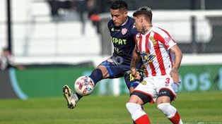 El dolor de Álvez en Unión: Creo que me desgarré todo